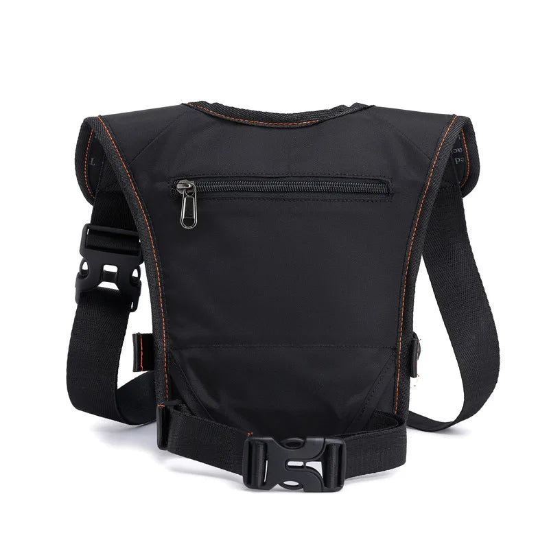 Annmouler Motorcycle Bag Waterproof Leg Bag Riding Waist Pack