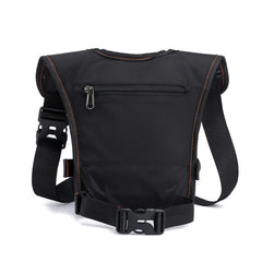 Annmouler Motorcycle Bag Waterproof Leg Bag Riding Waist Pack