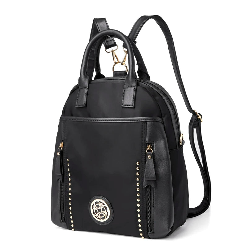 Nylon Shoulder Bag Large Capacity Crossbody Messenger Ladies Tote Bag