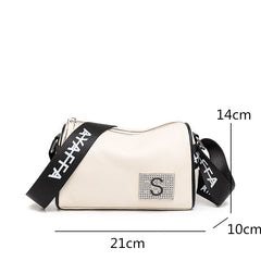 Leather Crossbody Bag Soft Handbag Small Tote Purse