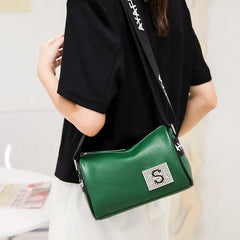 Leather Crossbody Bag Soft Handbag Small Tote Purse