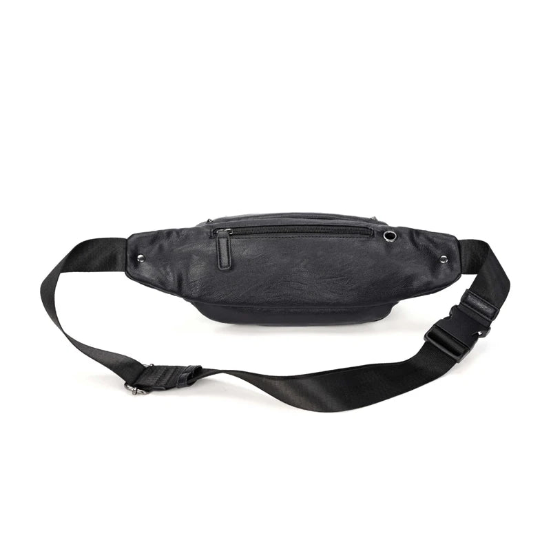 Punk Rivet Waist Bag Fanny Pack Unisex Phone Pouch