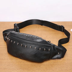 Skull Chest Bag Unisex Waist Pack Phone Pouch Men Women Fanny Pack Bum Bag