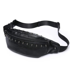 Skull Chest Bag Unisex Waist Pack Phone Pouch Men Women Fanny Pack Bum Bag