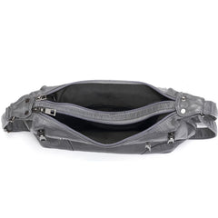 Large Capacity Women Crossbody Bag Shoulder Bag Soft Pu Leather Messenger Bag