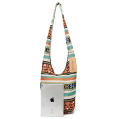 Bohemian Style Crossbody Bag Geometric Messenger Bag