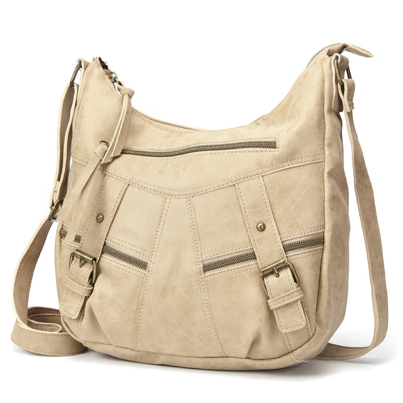 Women Shoulder Bag Small Size Messenger Bag Pu Leather Crossbody Bag