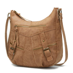 Women Shoulder Bag Small Size Messenger Bag Pu Leather Crossbody Bag