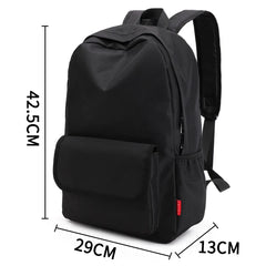 Anreisha Male Canvas Backpack Casual Rucksacks 15-inch Laptop Backpack