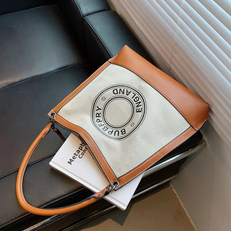 Canvas Tote Bag Women Shoulder Bag Casual Shopper Female Bag