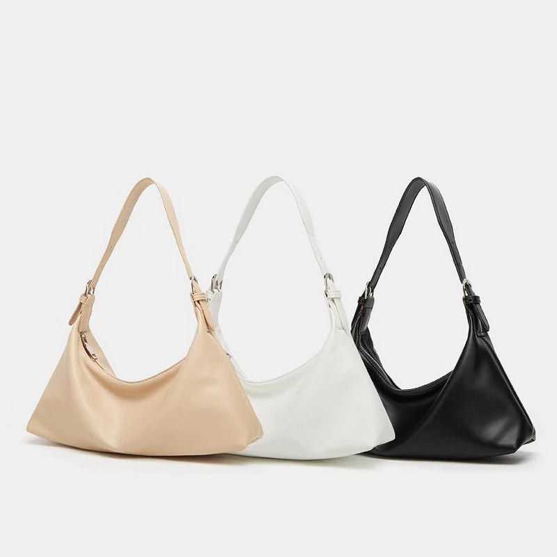 Women Crescent Purse Handbag Shoulder Bag Crossbody Dumpling Underarm