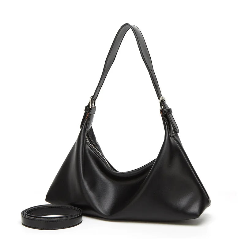 Women Crescent Purse Handbag Shoulder Bag Crossbody Dumpling Underarm