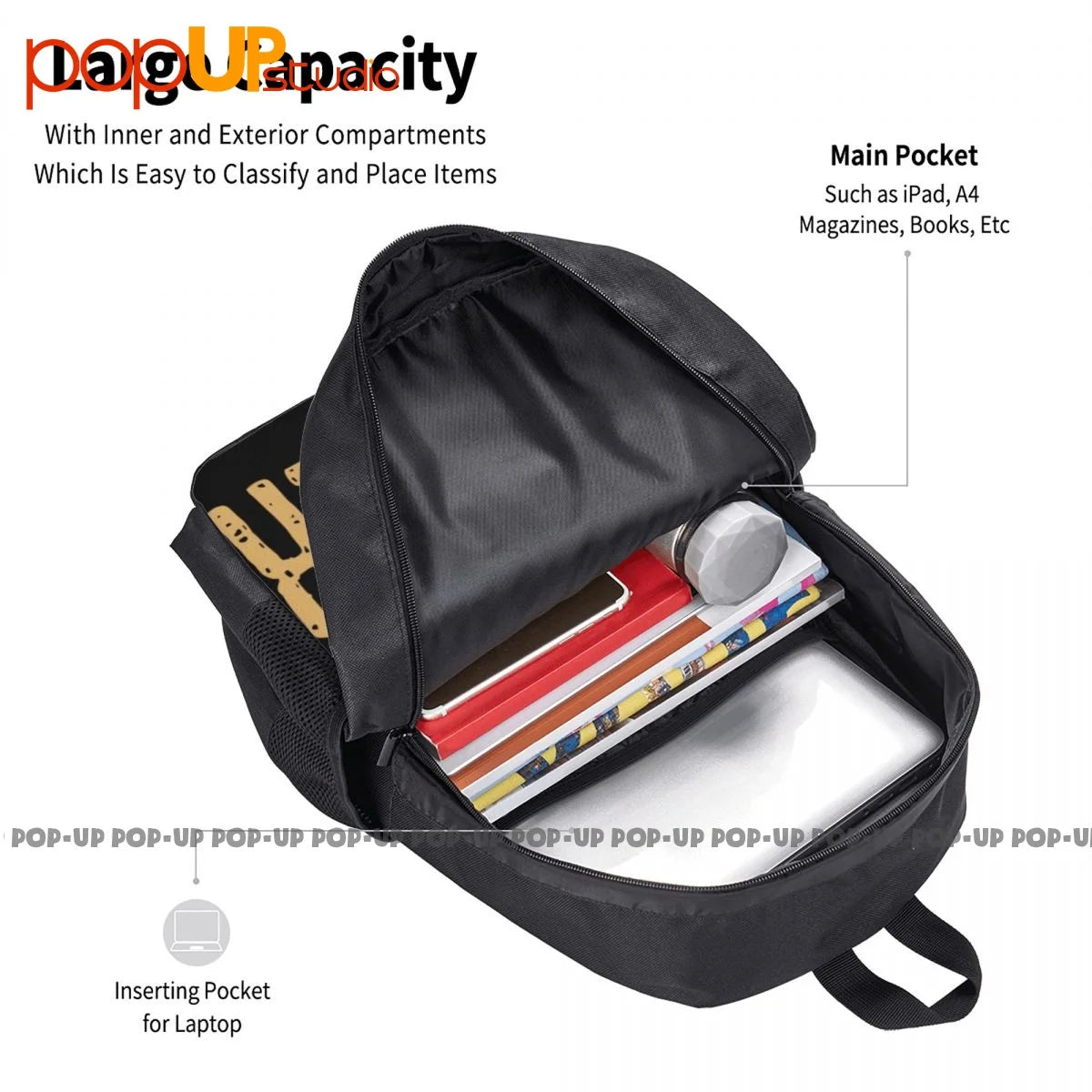 Anthropology Like History But Dirtier Backpack Large Capacity