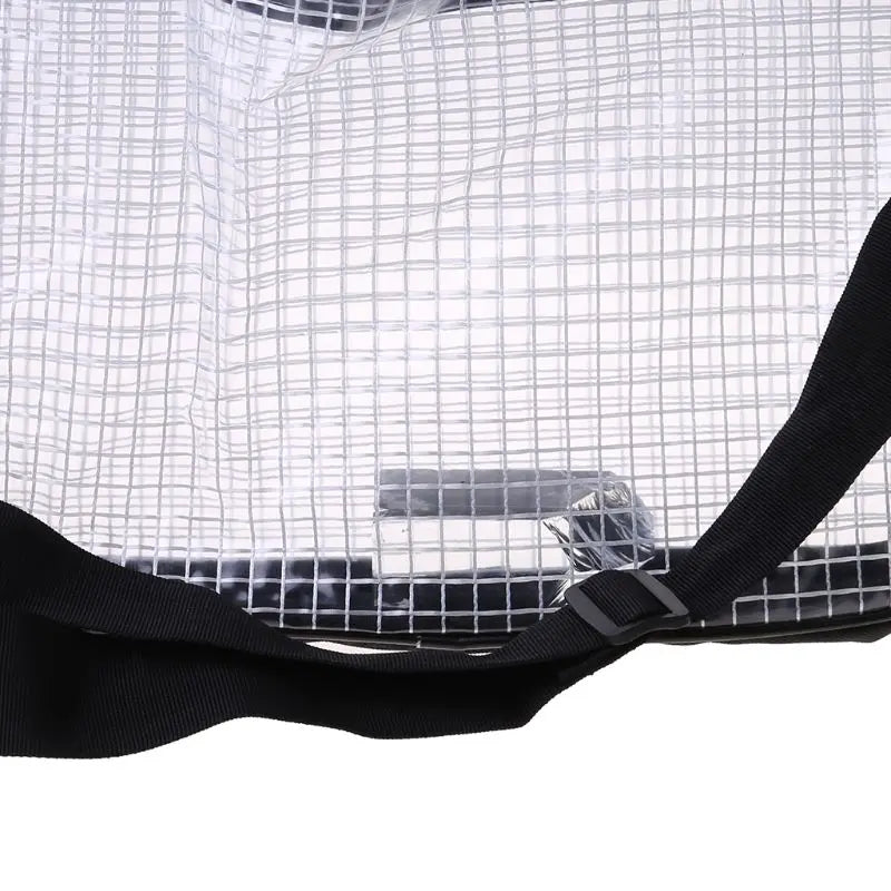 Anti-Static Cleanroom Clear Tool Bag Engineer Shoulder Crossbody Bag