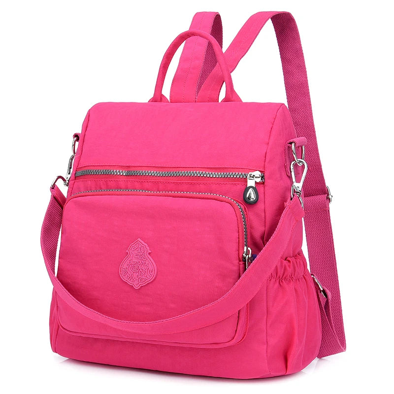 Anti Theft Backpack Women Waterproof Nylon Bagpack Mochila Feminina Bags