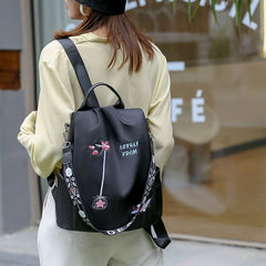 Anti Theft Women Backpack Ladies Daypack Lightweight School Bag