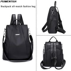 Anti Theft Women Backpacks Nylon Travel Laptop Backpack Waterproof