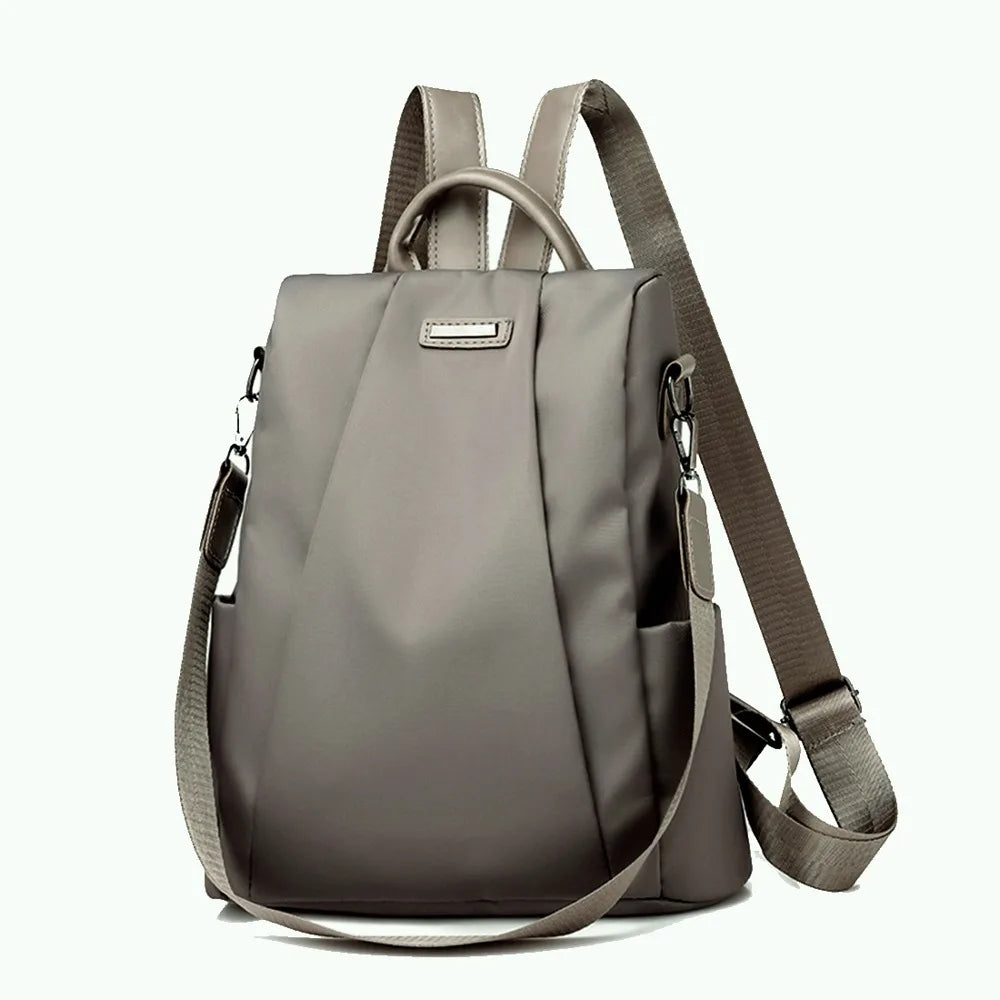 Anti Theft Women Backpacks Nylon Travel Laptop Backpack Waterproof