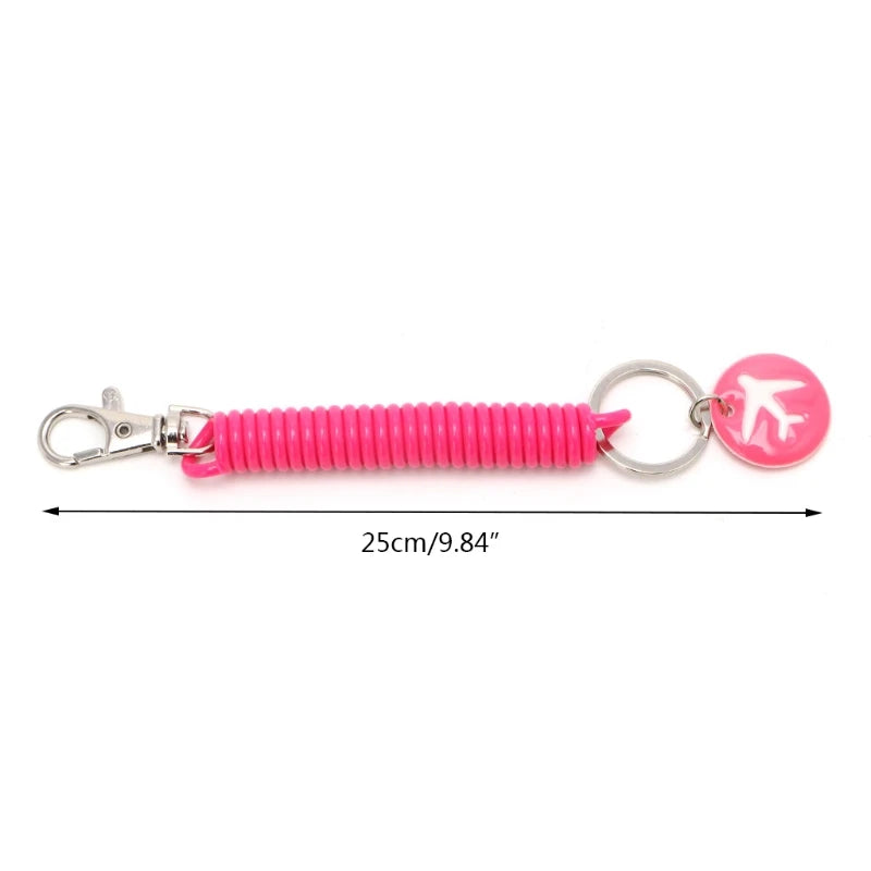 Travel Anti-lost Key Chain Phone Passport Wallet Strap