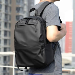 Anti-scratch Polyester Backpack Large Capacity Laptop Bag