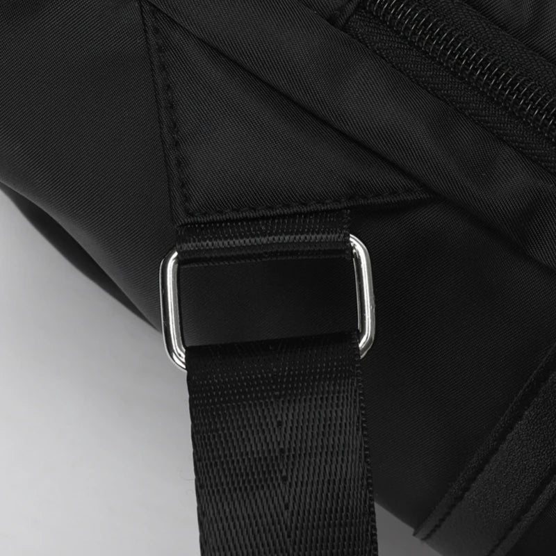 Anti-theft Nylon School Bag Teen Casual Daypack Shoulder Bookbag