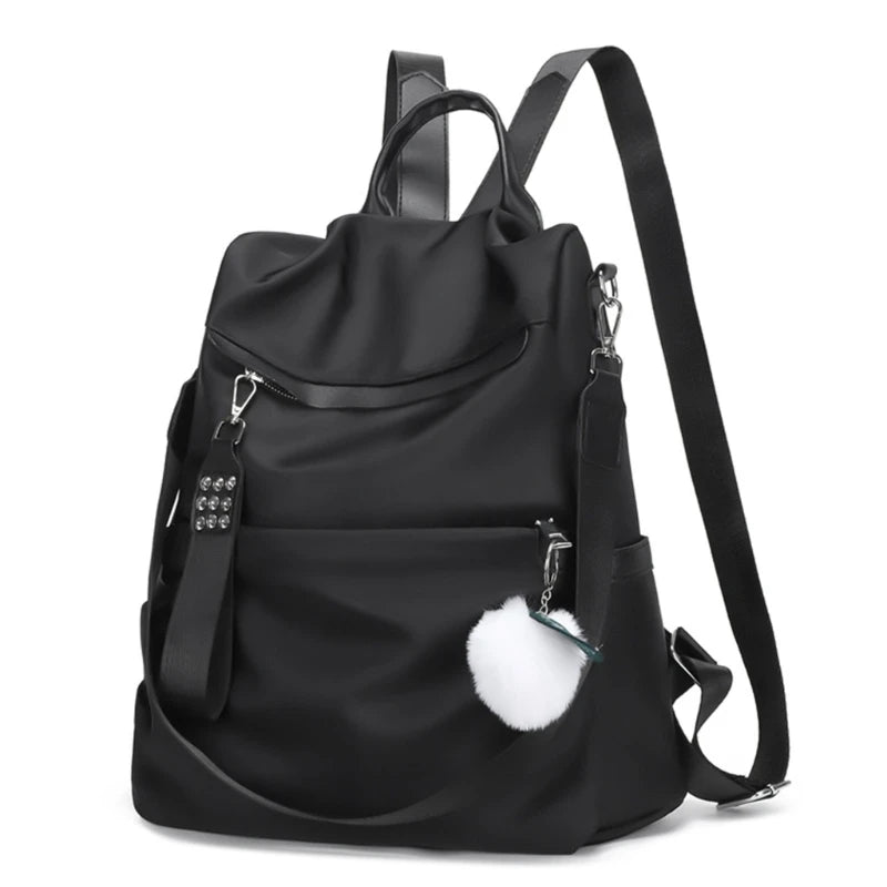 Anti-theft Nylon School Bag for Teenagers Rucksack Shoulder Bags