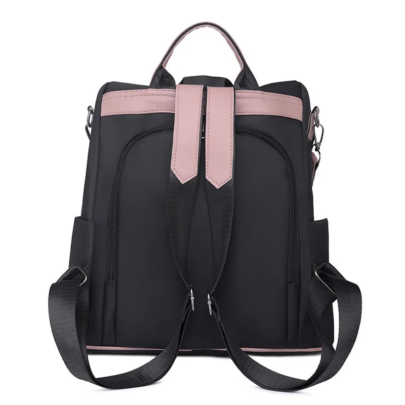 Anti-Theft Backpack Women Multifunctional Oxford Cloth Travel Backpack