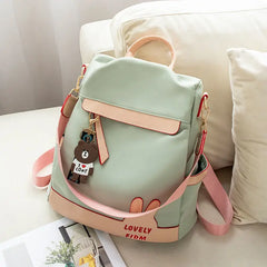 Anti-theft Backpack Women's All-match Oxford Cloth Bag