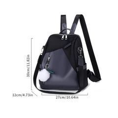 Anti-theft Backpack for Women Girls Shoulder Bag Student Teen Daypack