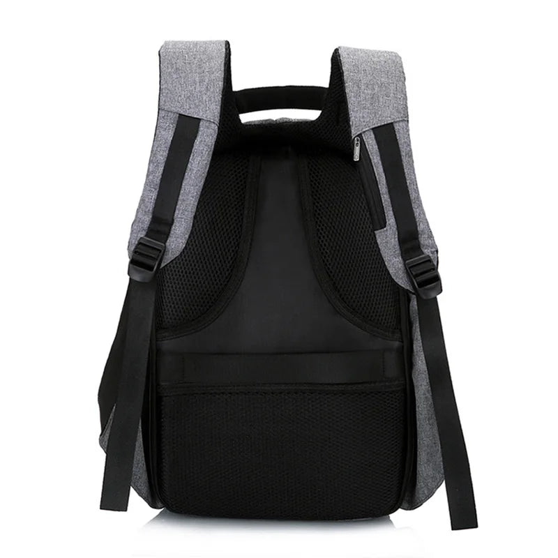 Anti-theft Laptop Rucksack Business USB College School Backpack