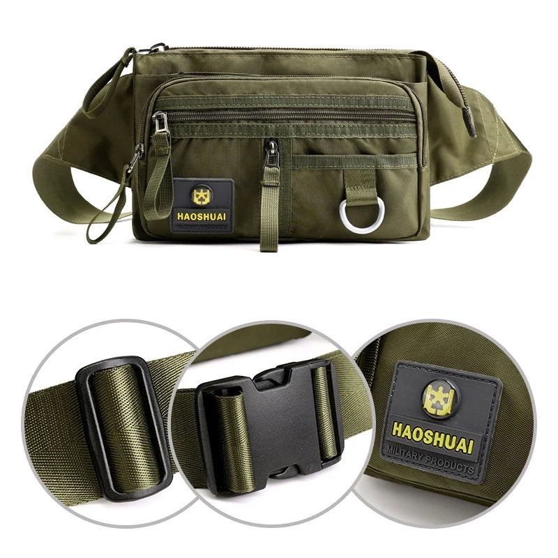 Anti-theft Waterproof Waist Bag for Men and Women