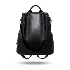 Vintage Leather Backpack Women Shoulder Bag Ladies High Capacity Travel Backpack
