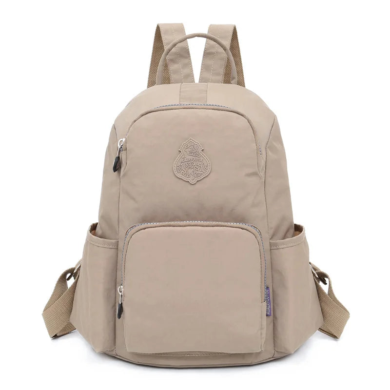 Nylon Anti-Theft Women Backpack for Teenagers Casual Daypack