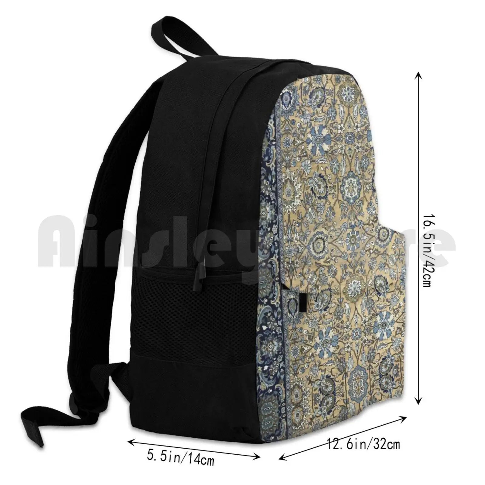 Persian Sultanabad Rug Print Backpack