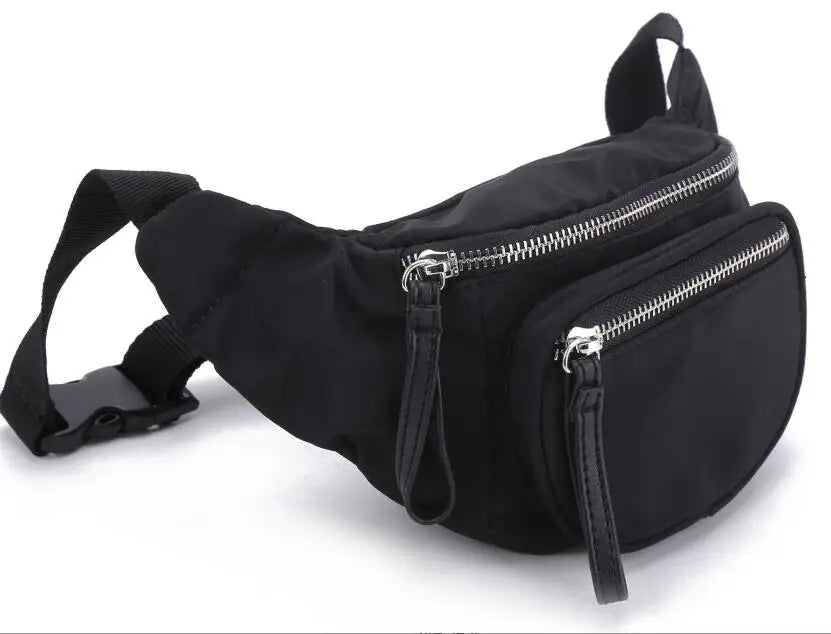Leopard Print Women's Chest Bag Outdoor Sports Messenger Backpack