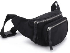 Leopard Print Women's Chest Bag Outdoor Sports Messenger Backpack