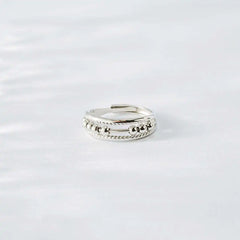 Anxiety Stress Fidget Ring with Wish Card - Gift for Daughter Granddaughter