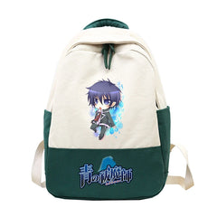 Ao no Exorcist Printing Backpack Girl School Bags for Teenage