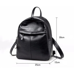 Casual Women Backpack for Teen Girls School Laptop Shoulder Bag