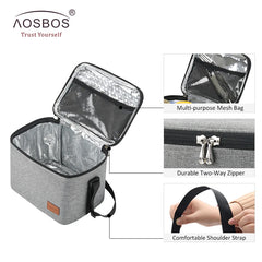 Portable Thermal Lunch Bags for Women Kids Men Insulated Tote Bag