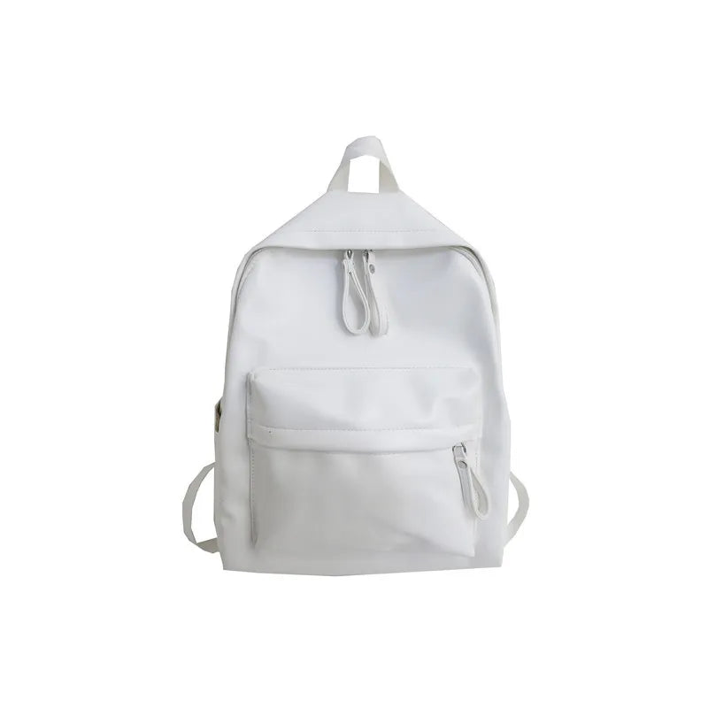 Vintage PU Leather Large Capacity Women's Backpack