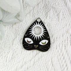 10pcs Punk Tarot Card Enamel Charms DIY Halloween Pendants