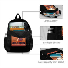 Arches National Park Travel Laptop Bagpack Bags Arches National Park