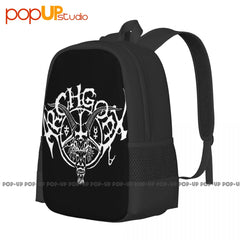 Archgoat Luciferian March Backpack Large Capacity Vintage School Sport Bag