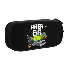 Anime Zipper Pen Box Student School Stationery Bag