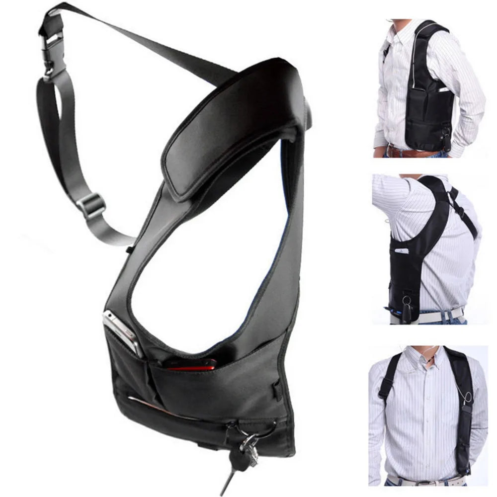 Armpit Bag with Adjustable Strap Anti-theft Portable Chest Bags