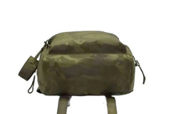 Men's Army Green Camo Nylon Backpack