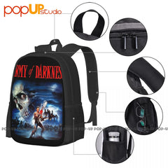 Army Of Darkness Evil Dead Backpack Large Capacity Print Shoe Bag