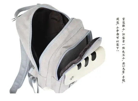 Backyard Cat Backpack Multi-Function Shoulder Bag