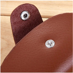1Pc Leather Key Chain Accessory Pouch Bag Wallet Case Key Holder